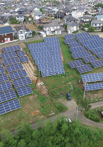 Japón 118,44 kW Montaje en tierra