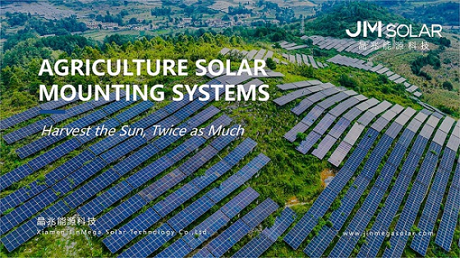 Colección de sistemas de montaje solar para agricultura JinMega