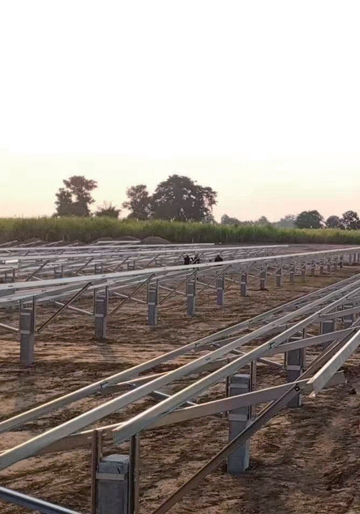 Soportes de montaje en tierra para pilotes PHC de 998,68 kW en Tailandia