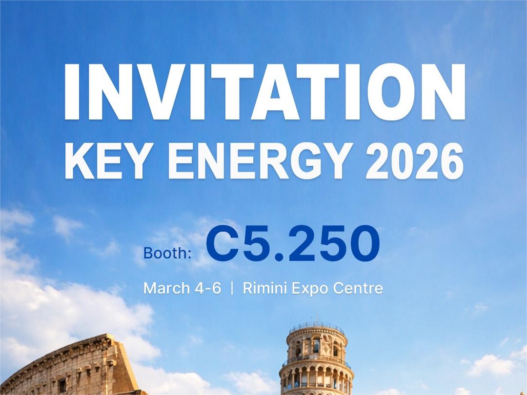 Vista previa de la exposición | Invitación a KEY Energy 2026 en Italia