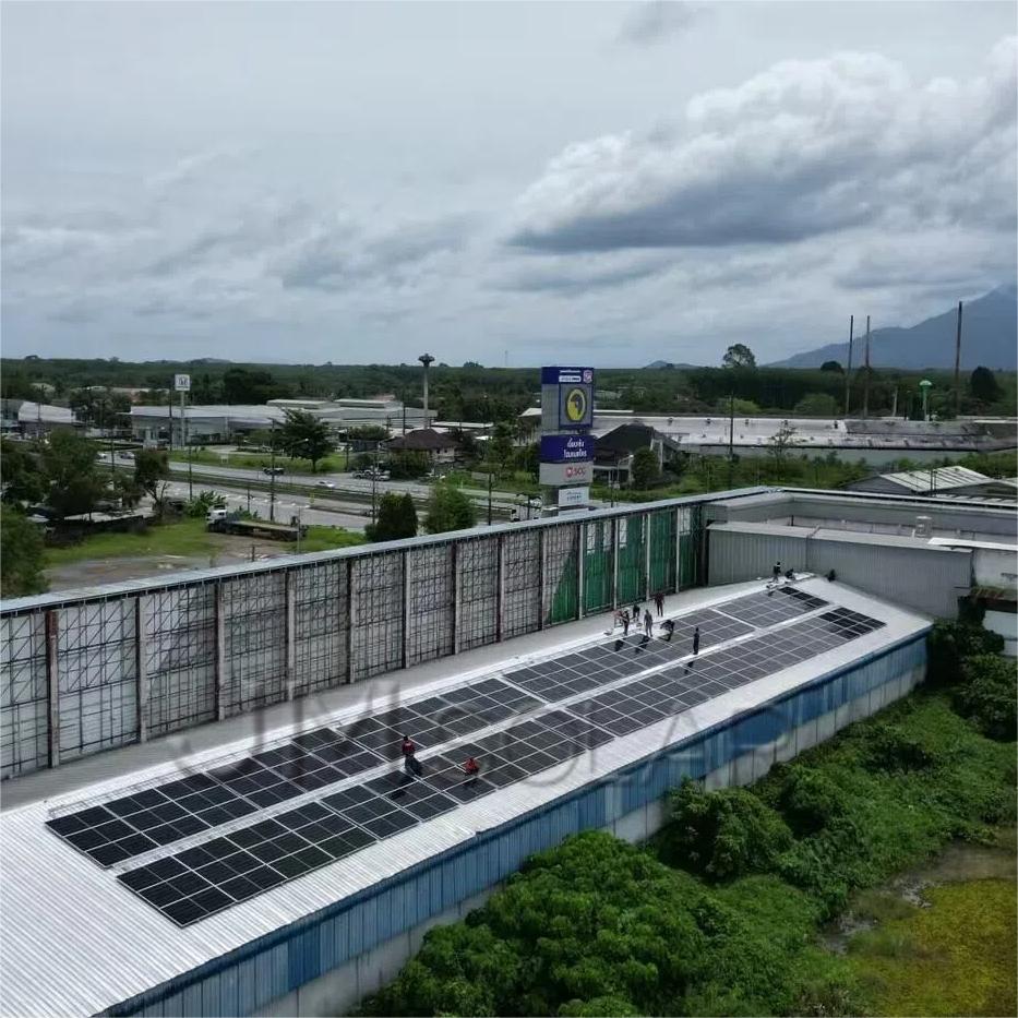 Proyecto destacado | Proyecto solar de 2,1 MW con techo metálico en Tailandia