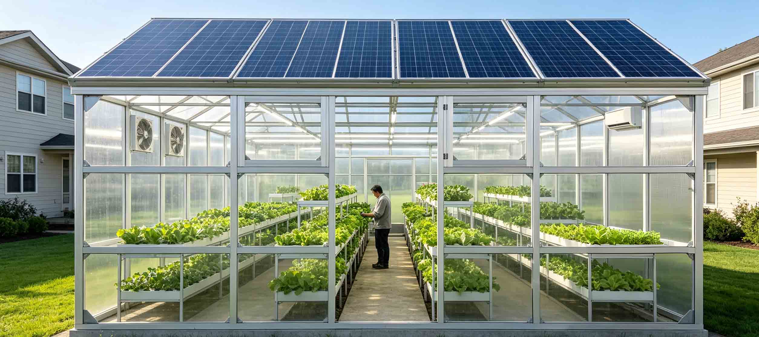 Agrivoltaic greenhouse Agrivoltaic greenhouse